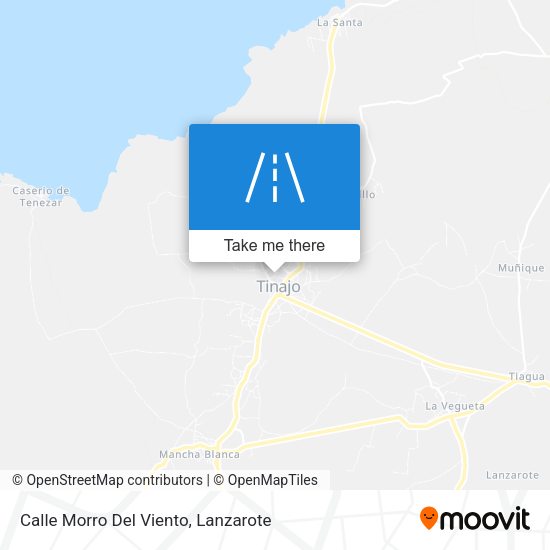 Calle Morro Del Viento map