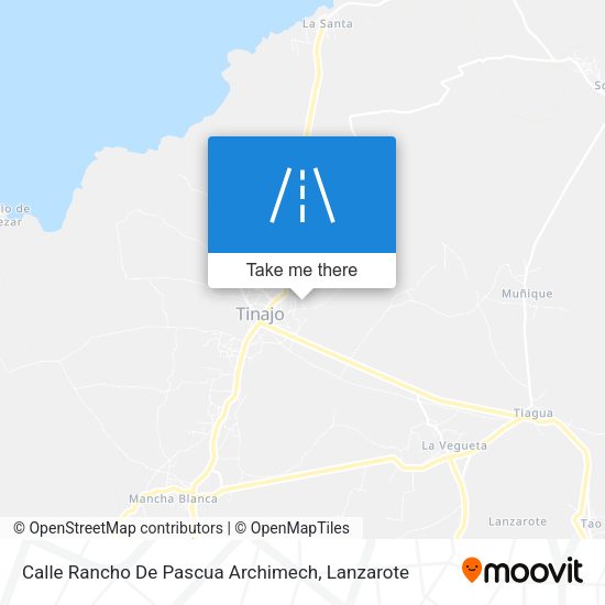 Calle Rancho De Pascua Archimech map