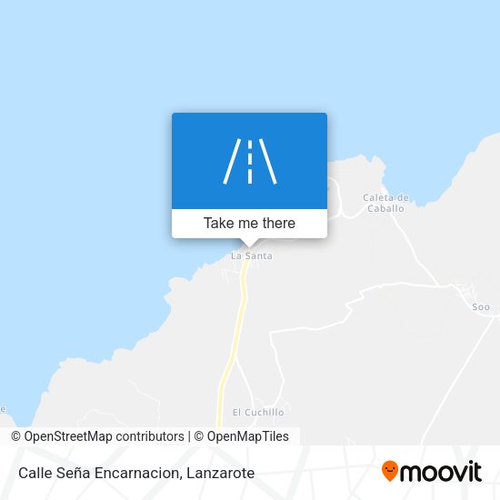 Calle Seña Encarnacion map