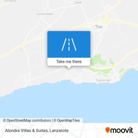 Alondra Villas & Suites map