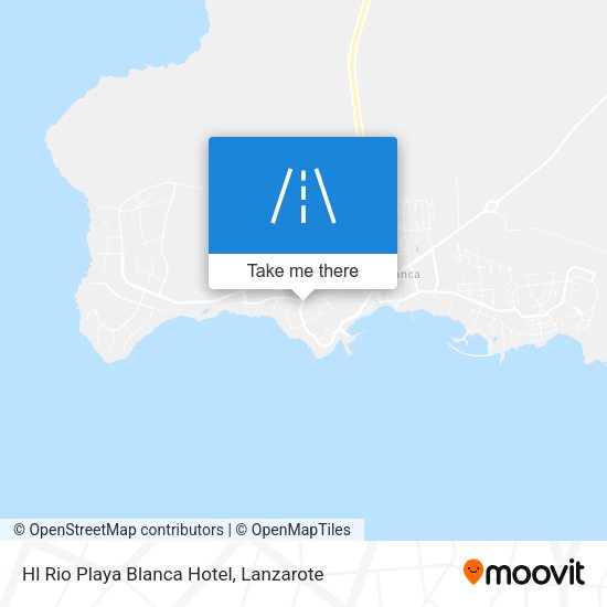 Hl Rio Playa Blanca Hotel map