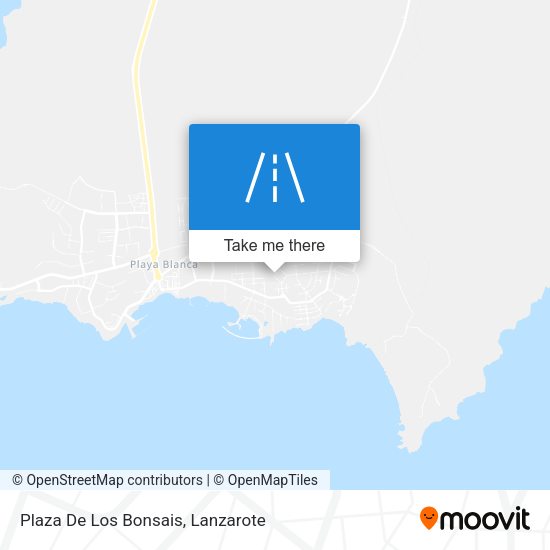 Plaza De Los Bonsais map