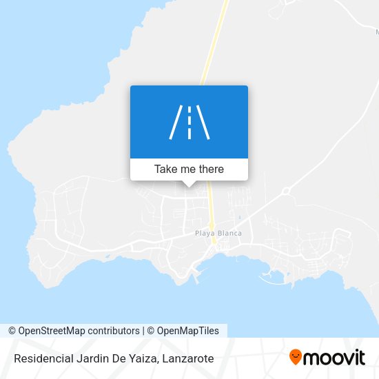 Residencial Jardin De Yaiza map