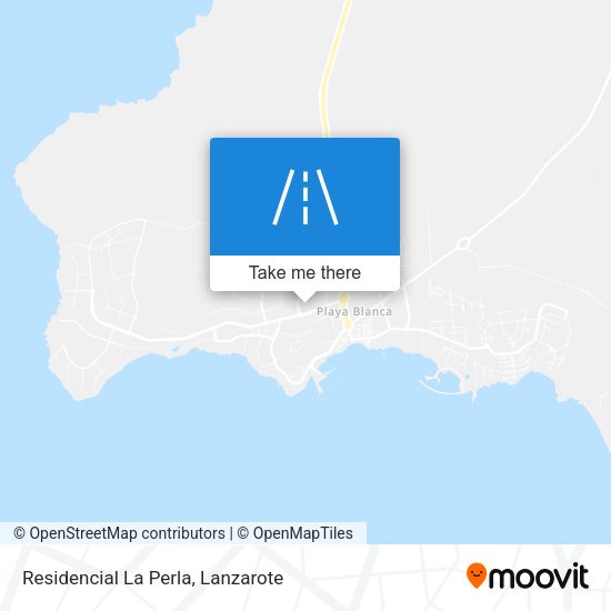 Residencial La Perla map