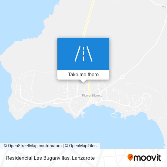 Residencial Las Buganvillas map