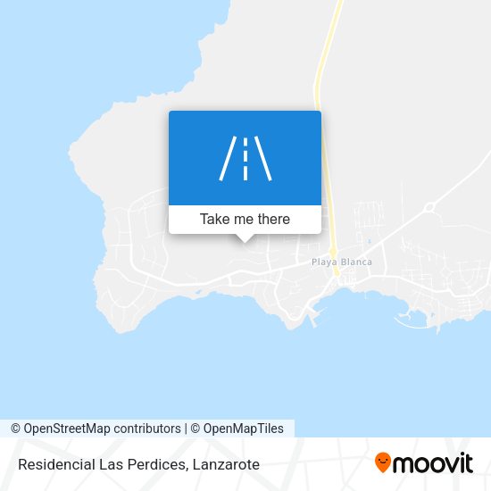 Residencial Las Perdices map