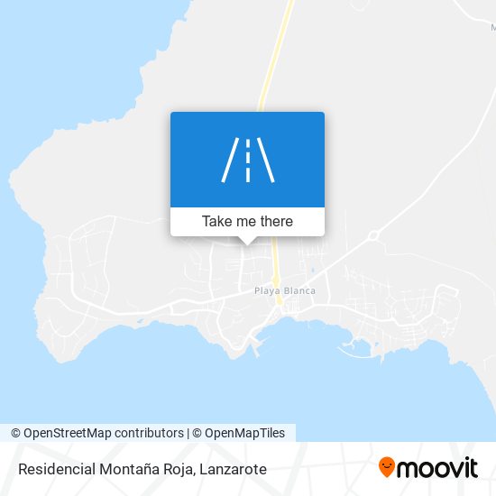 Residencial Montaña Roja map