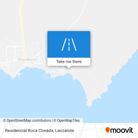 Residencial Roca Clorada map