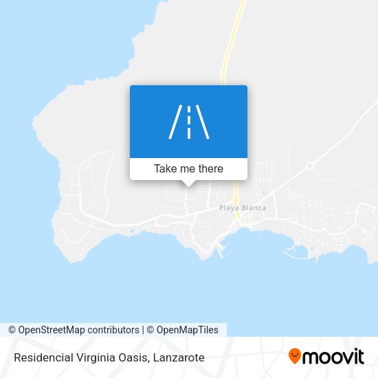 Residencial Virginia Oasis map