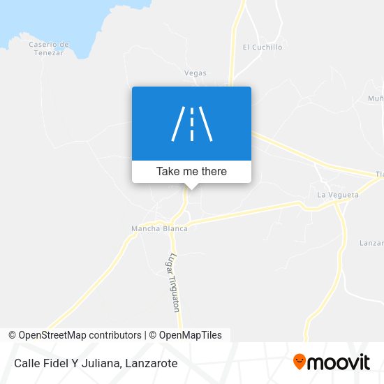 Calle Fidel Y Juliana map