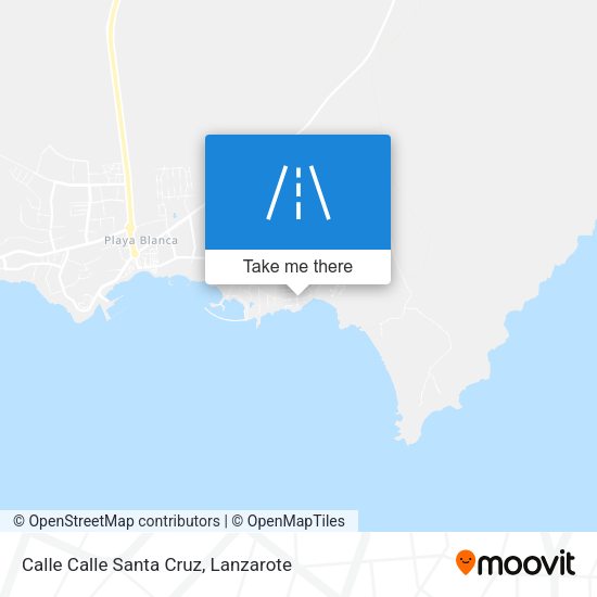Calle Calle Santa Cruz map