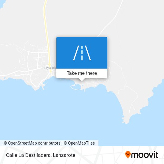 Calle La Destiladera map