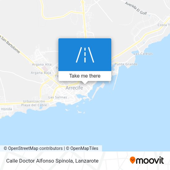 Calle Doctor Alfonso Spínola map