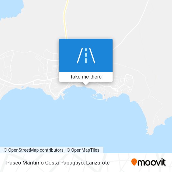 Paseo Marítimo Costa Papagayo map