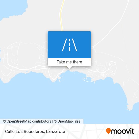 Calle Los Bebederos map