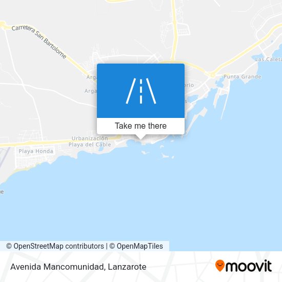 Avenida Mancomunidad map