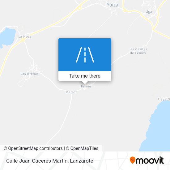 Calle Juan Cáceres Martín map