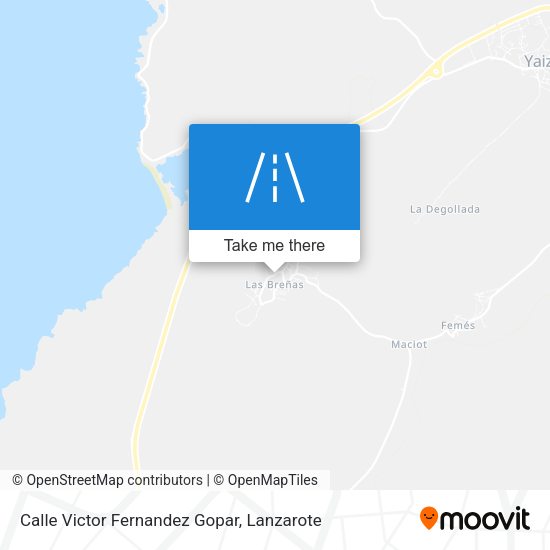 Calle Victor Fernandez Gopar map