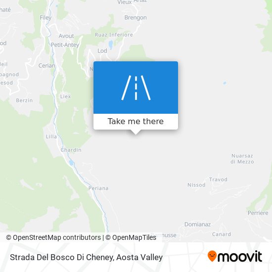 Strada Del Bosco Di Cheney map