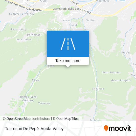 Tsemeun De Pepè map