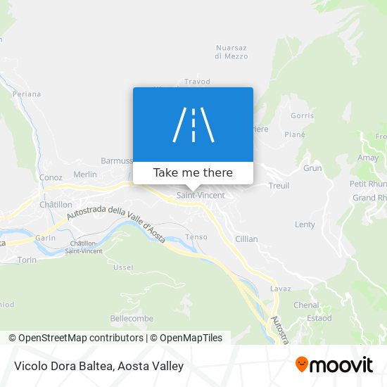 Vicolo Dora Baltea map