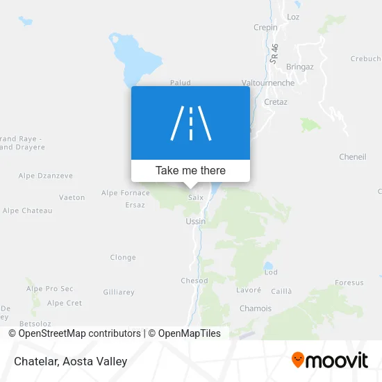 Chatelar map