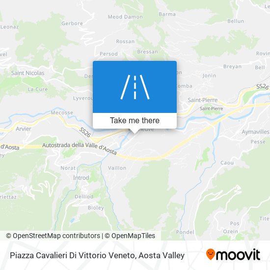 Piazza Cavalieri Di Vittorio Veneto map