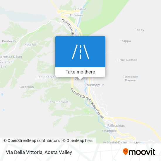 Via Della Vittoria map