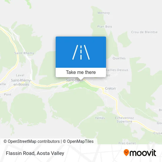 Flassin Road map
