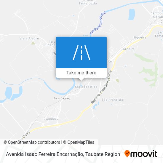 Avenida Isaac Ferreira Encarnação map