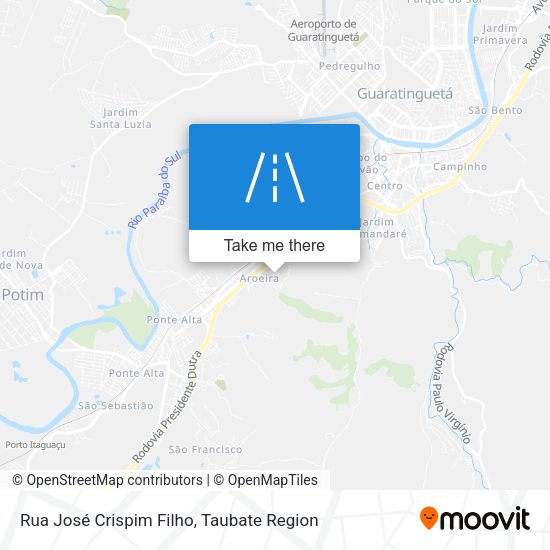 Rua José Crispim Filho map