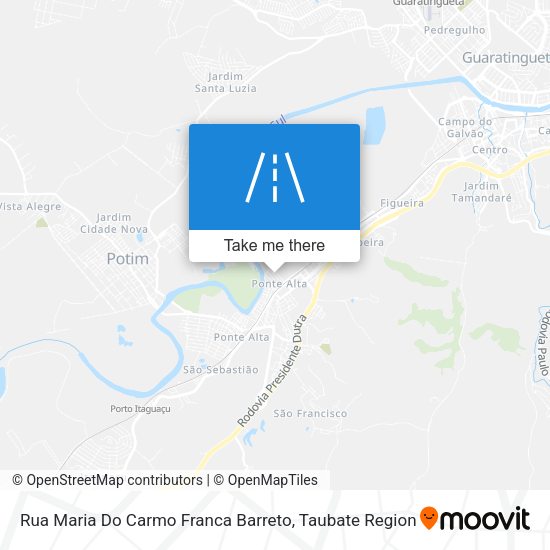 Rua Maria Do Carmo Franca Barreto map