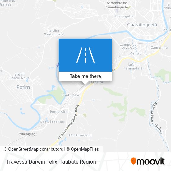 Travessa Darwin Félix map
