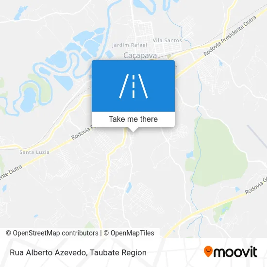 Rua Alberto Azevedo map