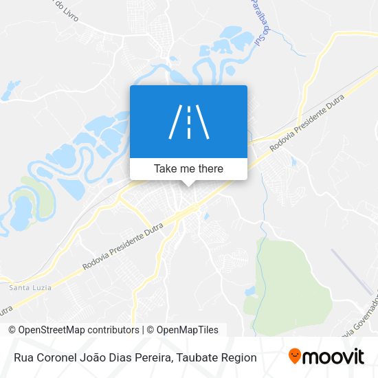 Rua Coronel João Dias Pereira map