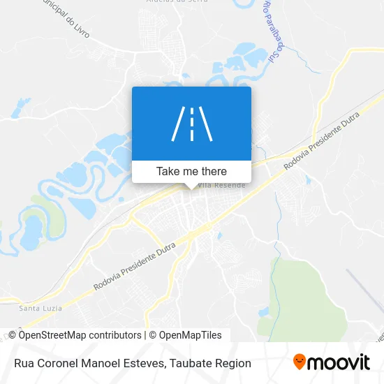 Rua Coronel Manoel Esteves map