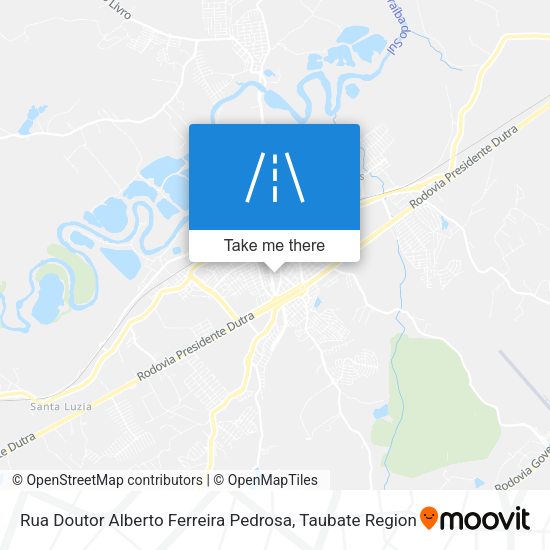 Rua Doutor Alberto Ferreira Pedrosa map