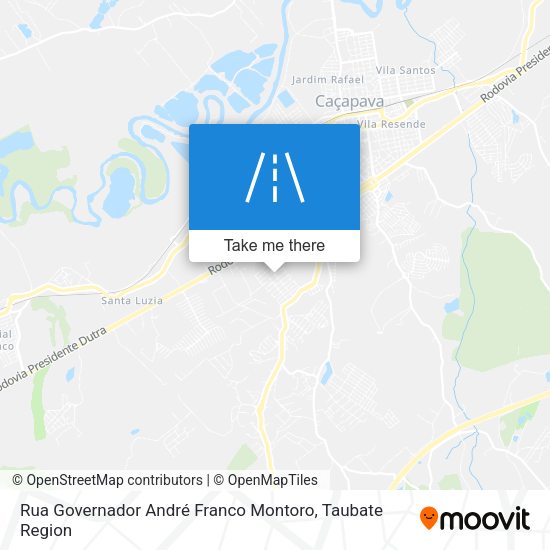 Rua Governador André Franco Montoro map