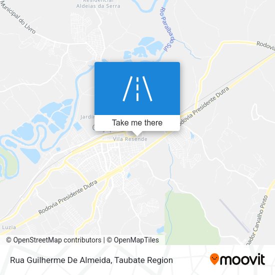 Rua Guilherme De Almeida map