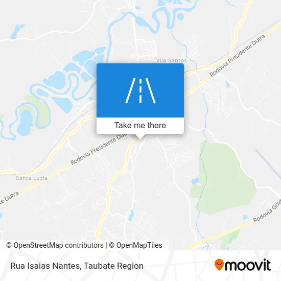 Rua Isaias Nantes map