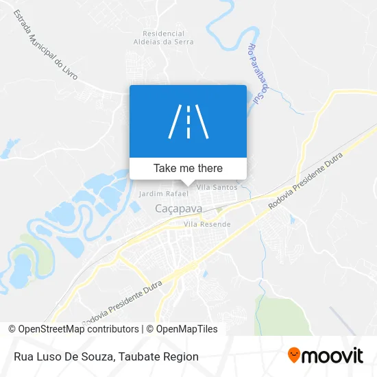 Rua Luso De Souza map