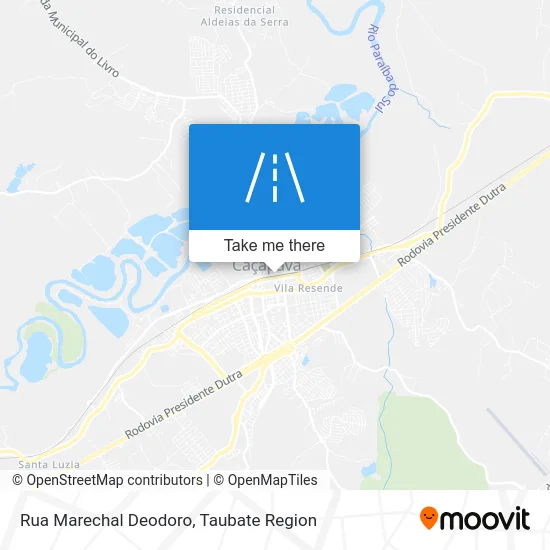 Rua Marechal Deodoro map