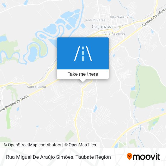 Rua Miguel De Araújo Simões map