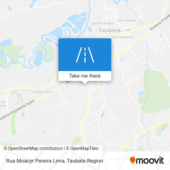 Rua Moacyr Pereira Lima map