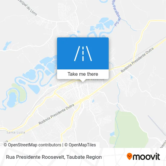 Rua Presidente Roosevelt map