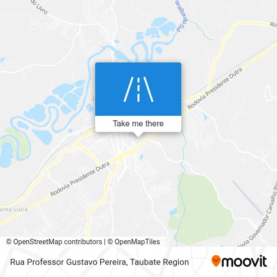 Rua Professor Gustavo Pereira map