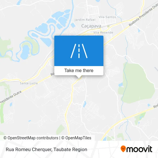 Rua Romeu Cherquer map