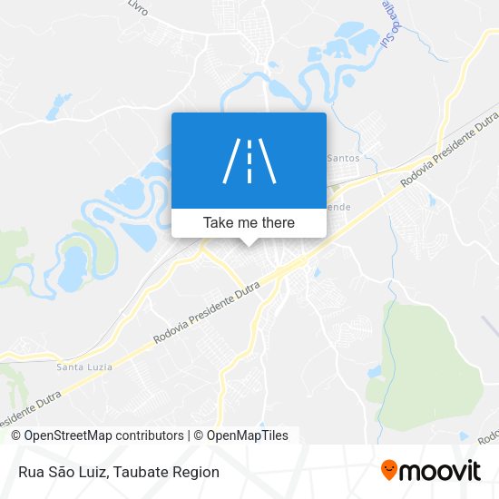 Rua São Luiz map