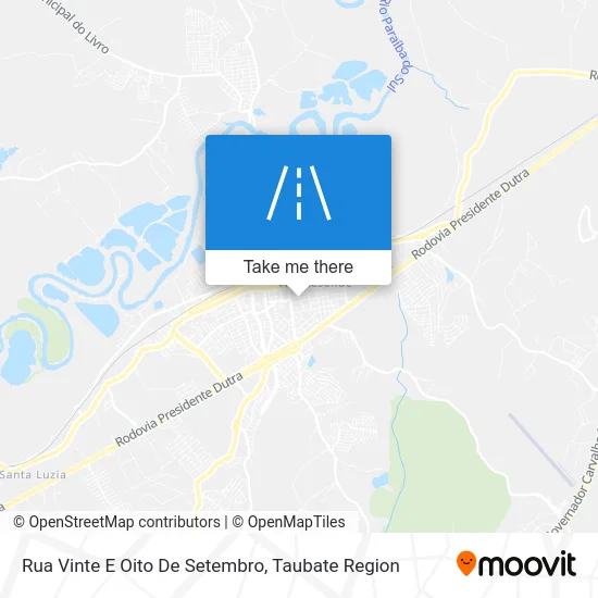 Rua Vinte E Oito De Setembro map