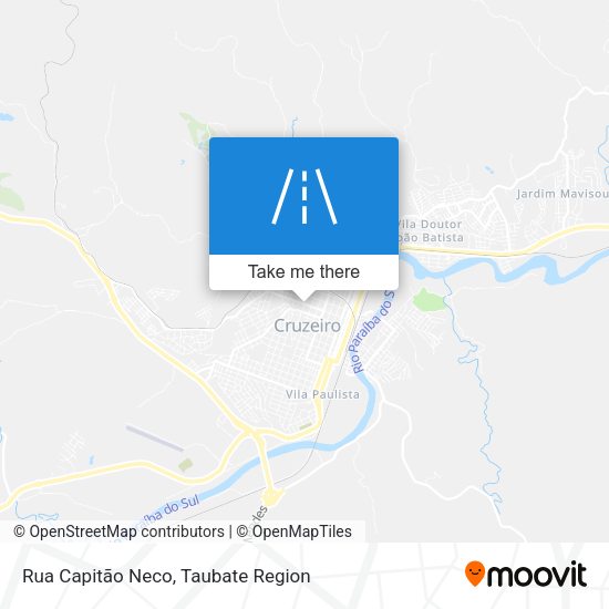 Rua Capitão Neco map